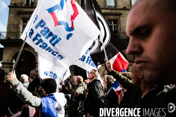 Defile du 1er Mai de Jean Marie Le Pen