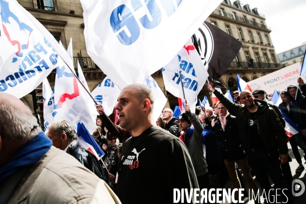 Defile du 1er Mai de Jean Marie Le Pen