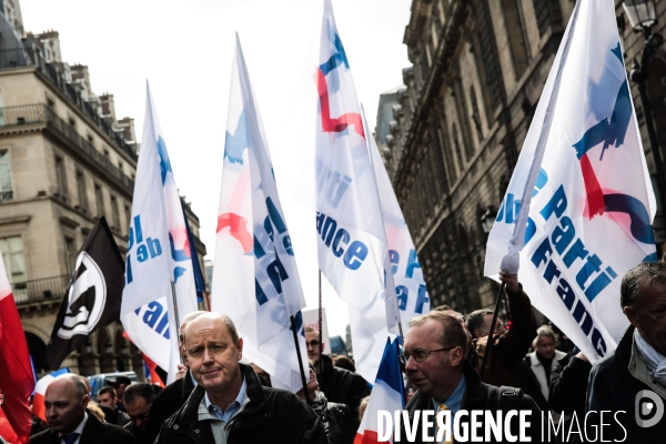 Defile du 1er Mai de Jean Marie Le Pen