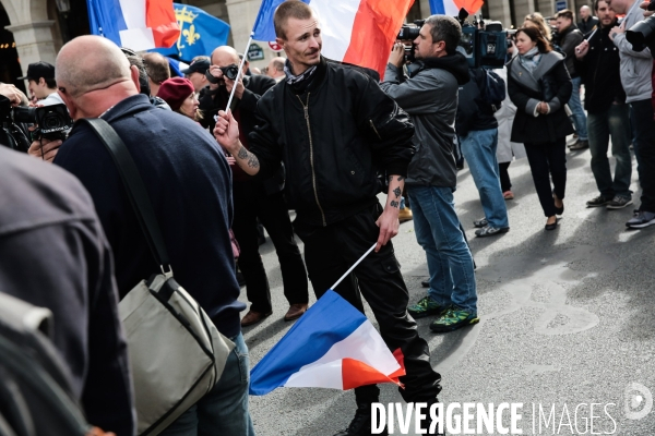 Defile du 1er Mai de Jean Marie Le Pen