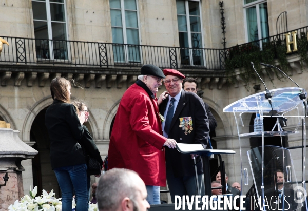 Defile du 1er Mai de Jean Marie Le Pen