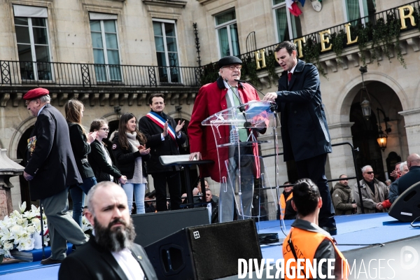 Defile du 1er Mai de Jean Marie Le Pen