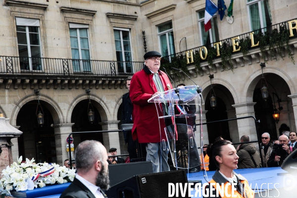 Defile du 1er Mai de Jean Marie Le Pen
