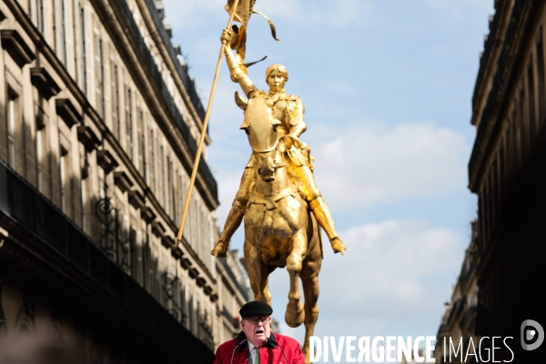 Defile du 1er Mai de Jean Marie Le Pen