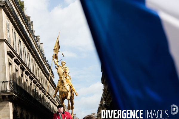 Defile du 1er Mai de Jean Marie Le Pen