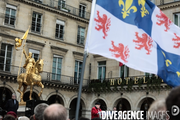 Defile du 1er Mai de Jean Marie Le Pen