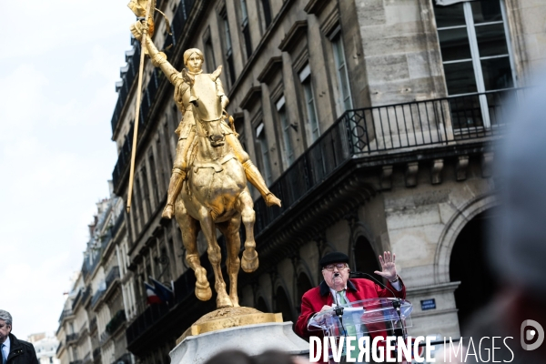 Defile du 1er Mai de Jean Marie Le Pen