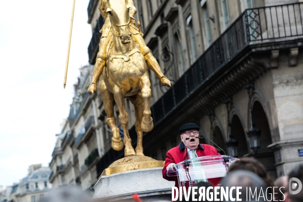 Defile du 1er Mai de Jean Marie Le Pen