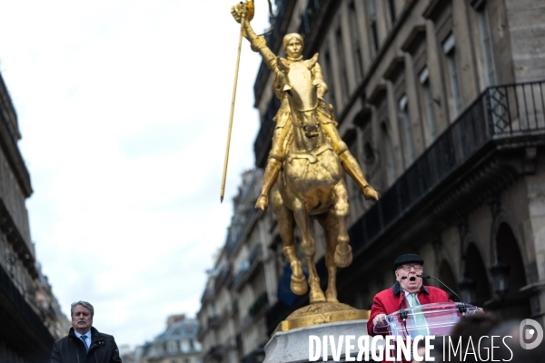 Defile du 1er Mai de Jean Marie Le Pen