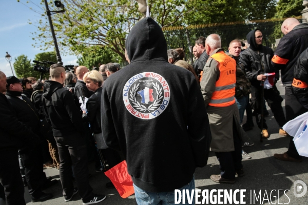 Defile du 1er Mai de Jean Marie Le Pen