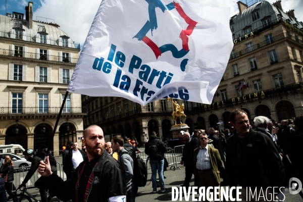 Defile du 1er Mai de Jean Marie Le Pen