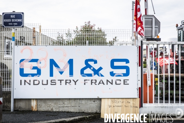 Blocage de l usine GM&S de La Souterraine - 14.06.2017