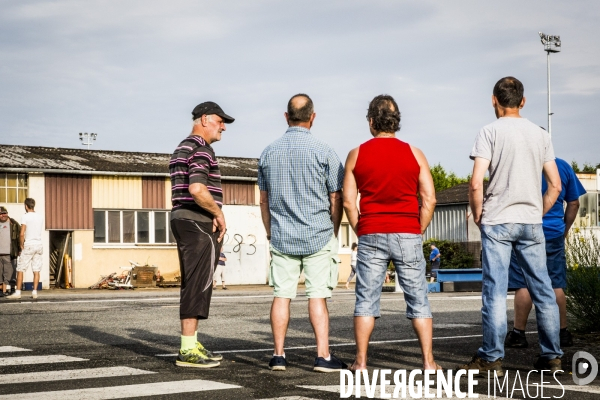Blocage de l usine GM&S de La Souterraine - 14.06.2017