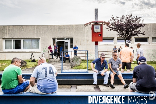 Blocage de l usine GM&S de La Souterraine - 14.06.2017