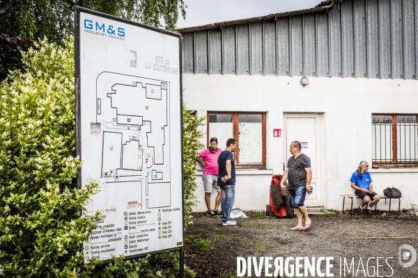 Blocage de l usine GM&S de La Souterraine - 14.06.2017