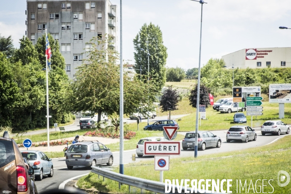 Blocage de l usine GM&S de La Souterraine - 14.06.2017