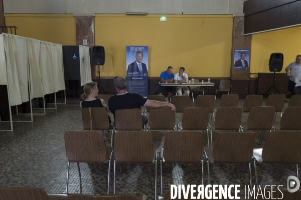 Louis Aliot en Campagne Législative
