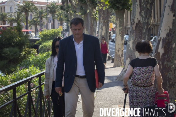 Louis Aliot en Campagne Législative