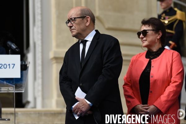 Passation de pouvoir au ministère des affaires étrangères