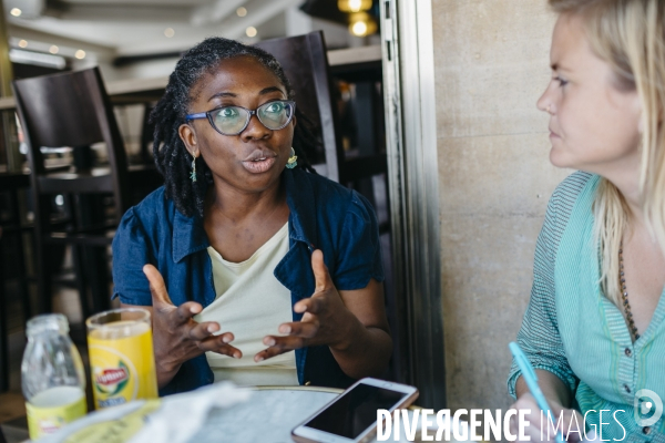 Journée électorale de Danièle Obono - La France Insoumise