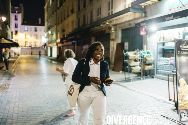 Journée électorale de Danièle Obono - La France Insoumise