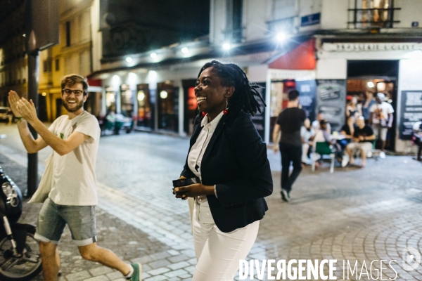 Journée électorale de Danièle Obono - La France Insoumise