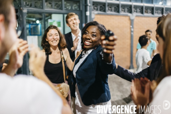 Journée électorale de Danièle Obono - La France Insoumise