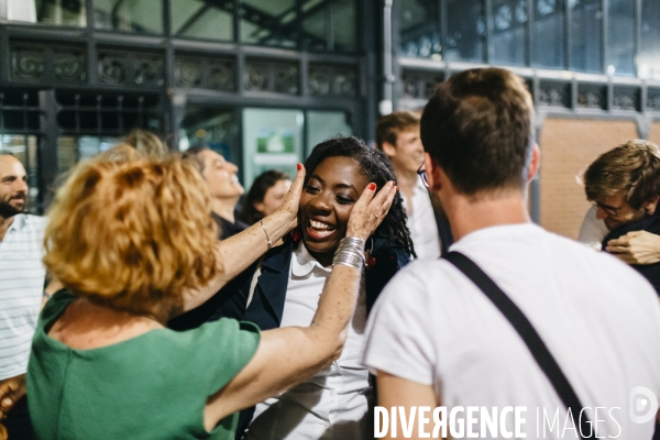 Journée électorale de Danièle Obono - La France Insoumise