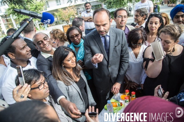 Législatives 2017 : Edouard Philippe en visite de soutien à Prisca Thevenot