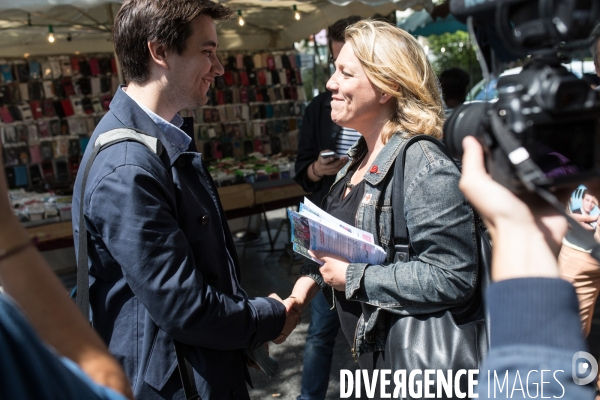Pierre Person en campagne pour les législatives 2017