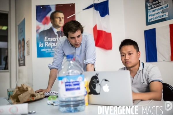 Pierre Person en campagne pour les législatives 2017