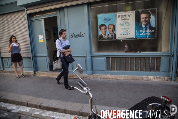 Pierre Person en campagne pour les législatives 2017