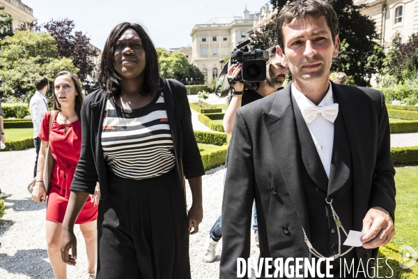 Accueil des députés à l assemblée nationale