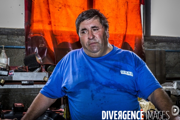 Blocage de l usine GM&S de La Souterraine