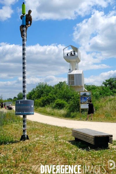 Le parc du peuple de l herbe  a Carrieres sous Poissy