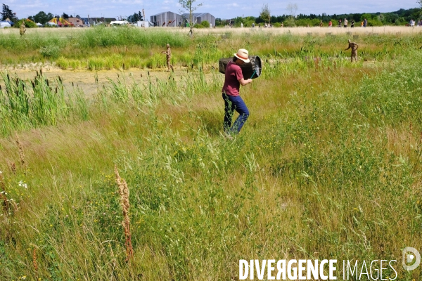 Le parc du peuple de l herbe  a Carrieres sous Poissy