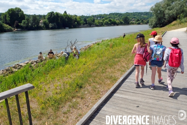 Le parc du peuple de l herbe  a Carrieres sous Poissy