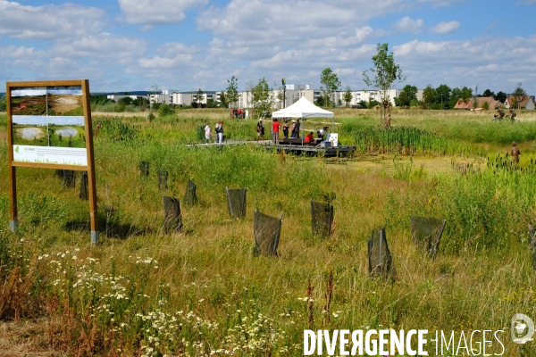 Le parc du peuple de l herbe a Carrieres sous Poissy