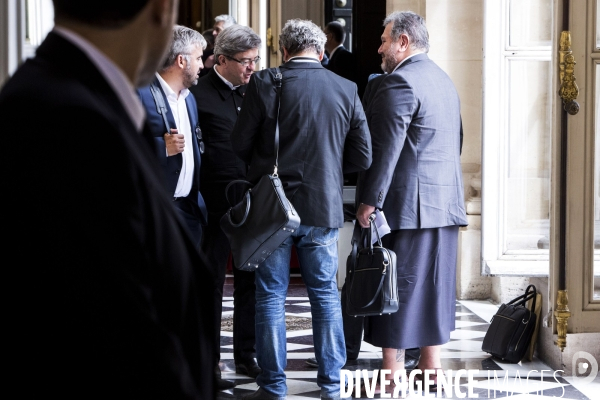 La rentrée parlementaire du groupe Les Insoumis de Jean-Luc MELENCHON