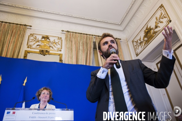 Conférence de presse de Muriel PENICAUD.
