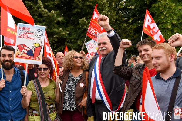 Rassemblement contre la loi travail