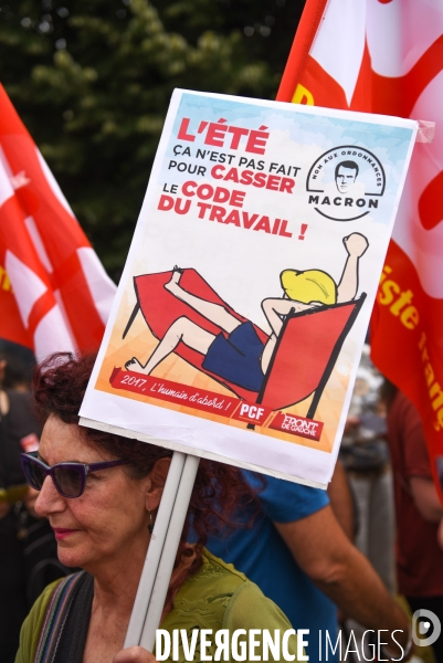 Rassemblement contre la loi travail