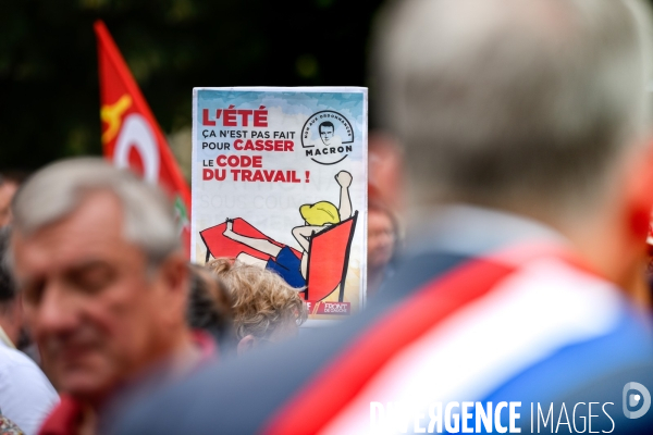 Rassemblement contre la loi travail