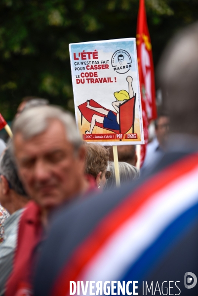 Rassemblement contre la loi travail