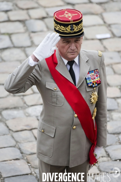 Emmanuel MACRON préside la prise d armes à l Hôtel national des Invalides Invalides