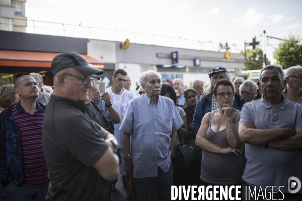 Les migrants et la Porte de la Chapelle en crise