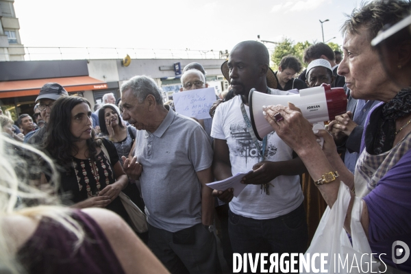 Les migrants et la Porte de la Chapelle en crise