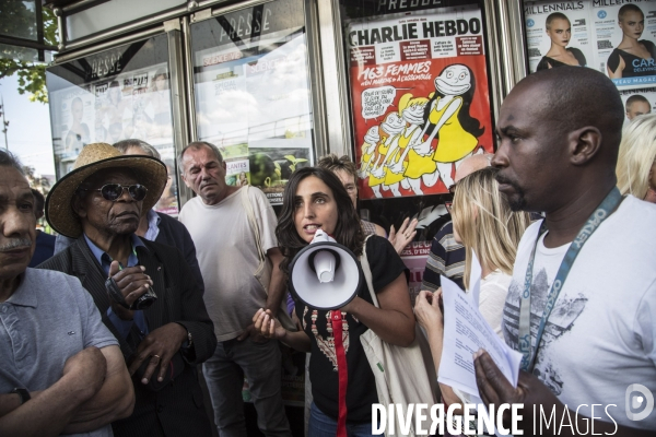 Les migrants et la Porte de la Chapelle en crise