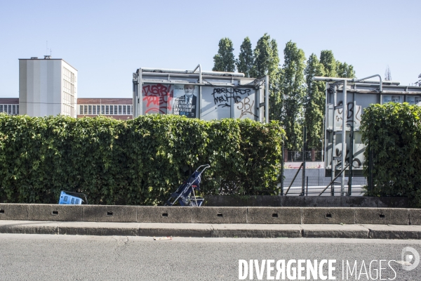 Porte de la Chapelle en crise