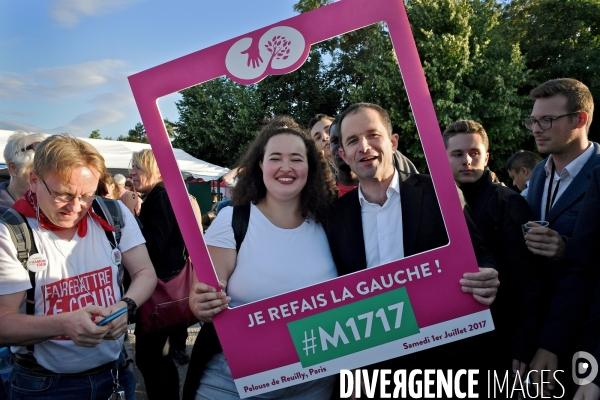 Benoît Hamon Lance son mouvement du 1er juillet